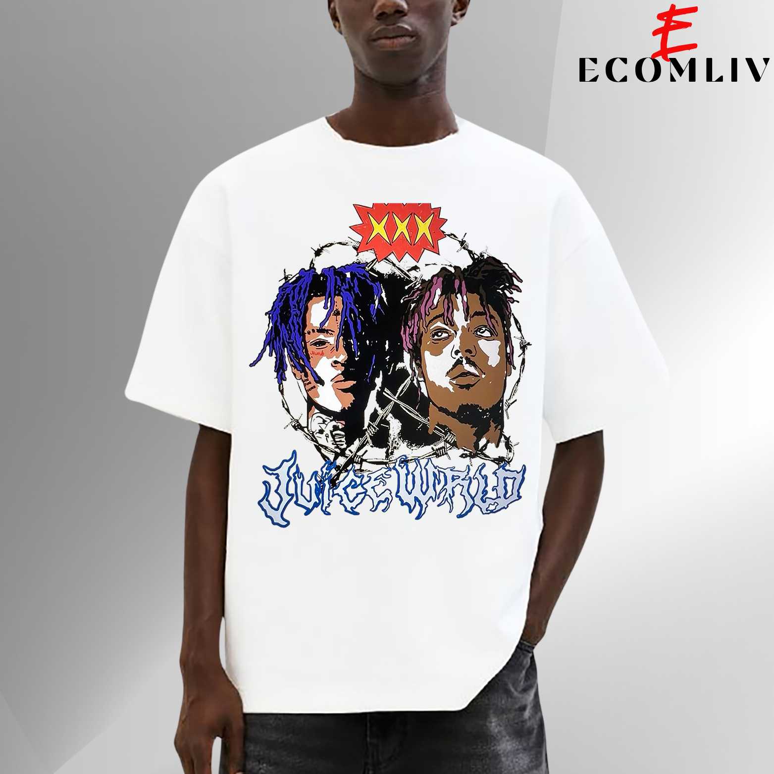 Xxxtentacion Streetwear Graphic T-Shirt, Unisex Rap Music Tee